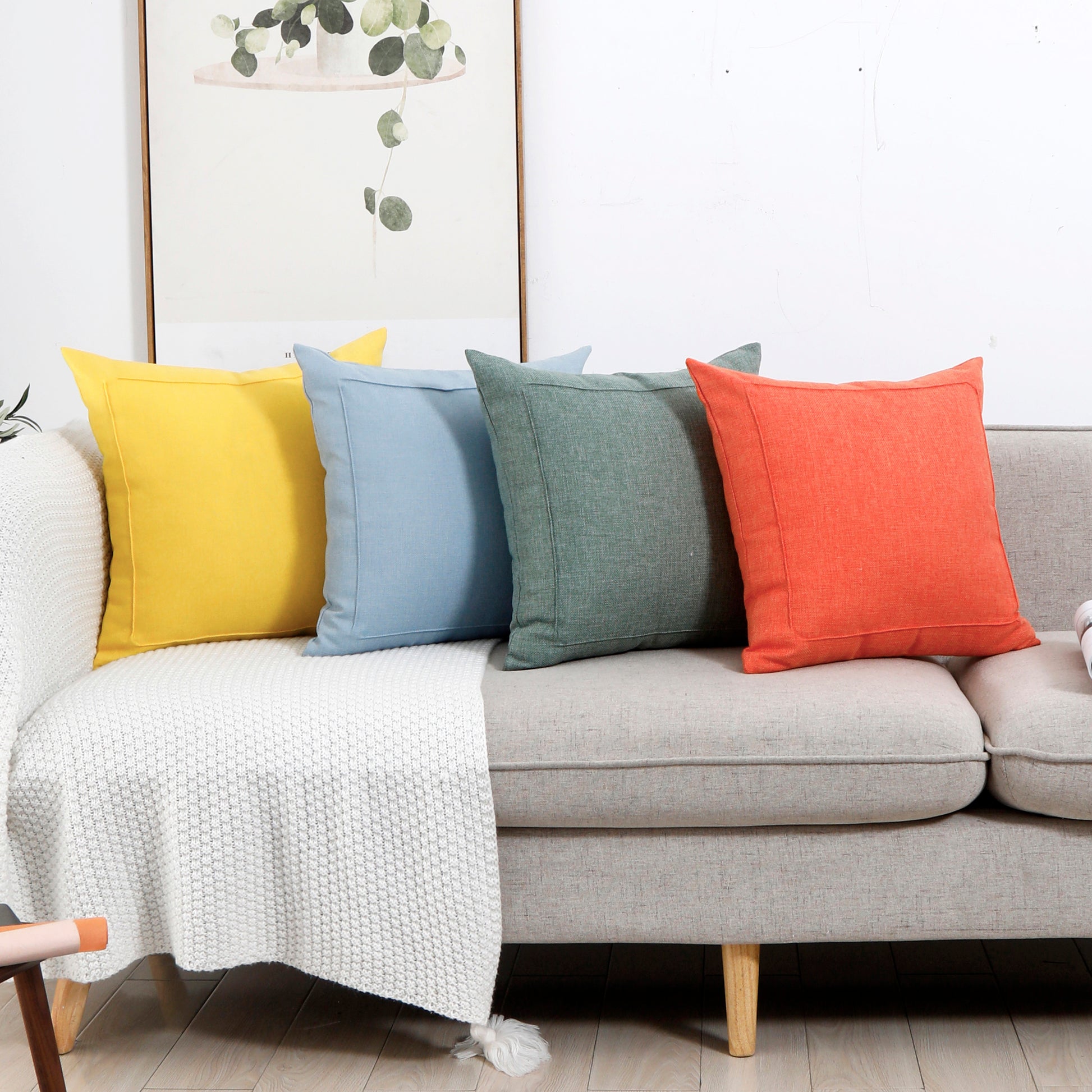 Couch/Sofa Throw Pillows: Decorate Your Space with Colorful Throw Pillow  Sets — Gabe's